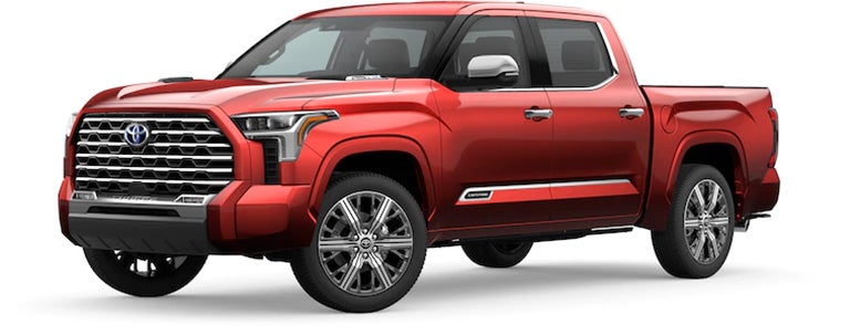 2022 Toyota Tundra Capstone in Supersonic Red | Ardmore Toyota in Ardmore PA