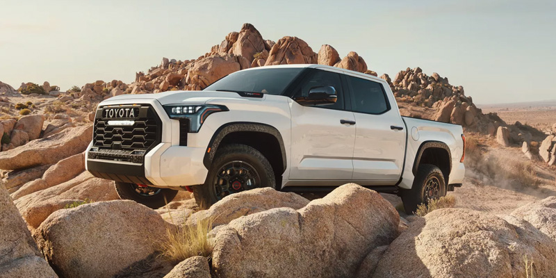 2025 Toyota Tundra full-size pickup truck, available at Ardmore Toyota, Ardmore, Pennsylvania. Featuring top towing capacity, powerful engine, and advanced safety systems.