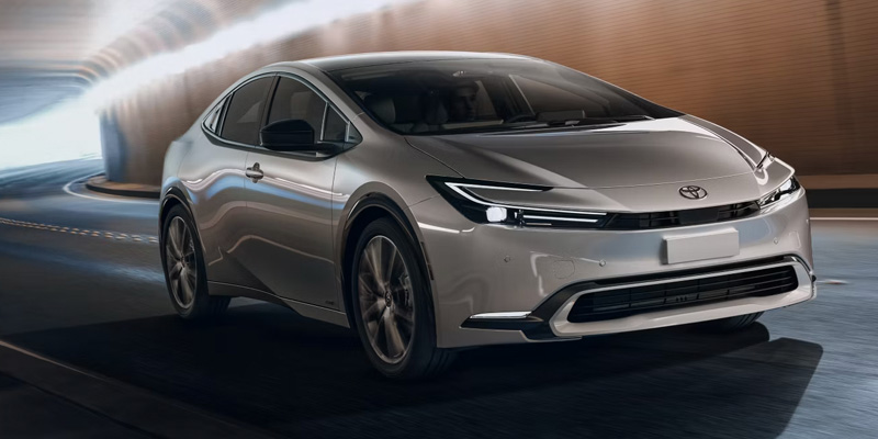 A 2025 Toyota Prius going through a tunnel near Ardmore, PA 