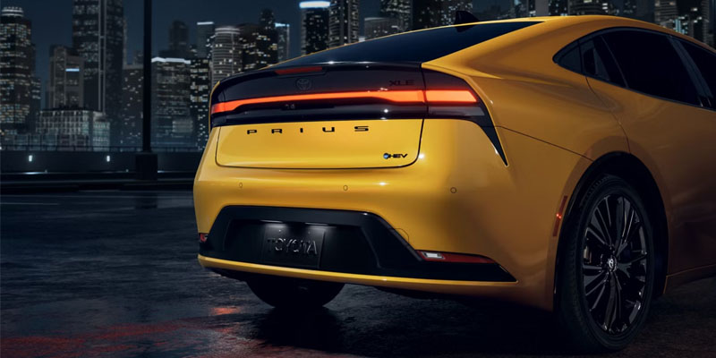 The rear of the 2026 Toyota Prius in Ardmore, PA 