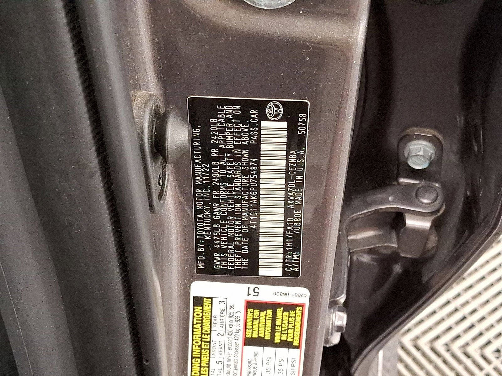 2023 Toyota Camry LE