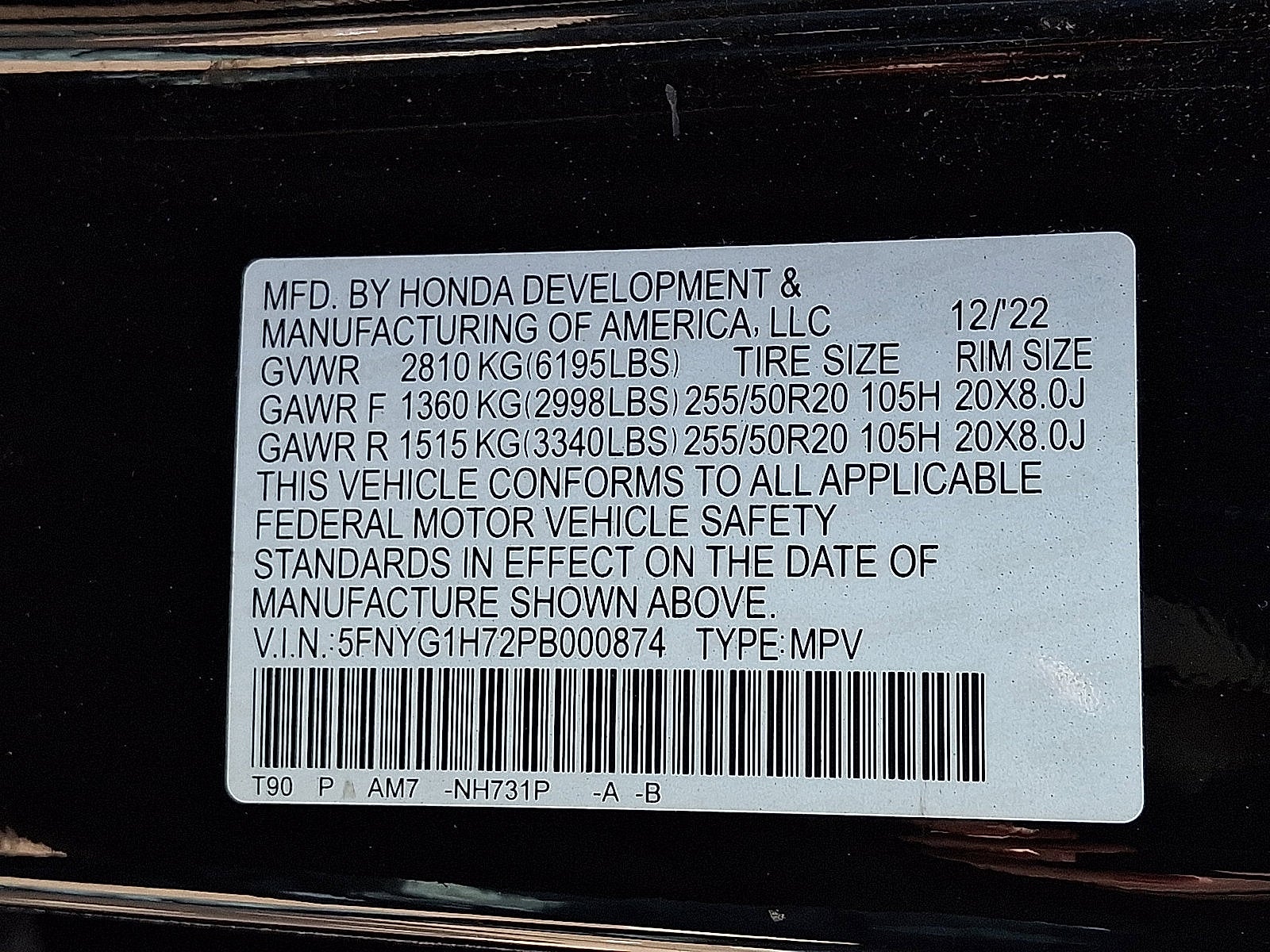 2023 Honda Pilot Touring - Photo 30