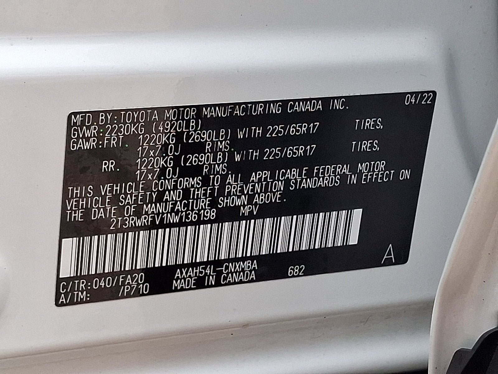 2022 Toyota RAV4 Hybrid XLE