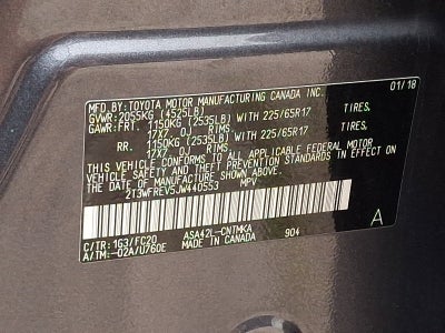 2018 Toyota RAV4 XLE