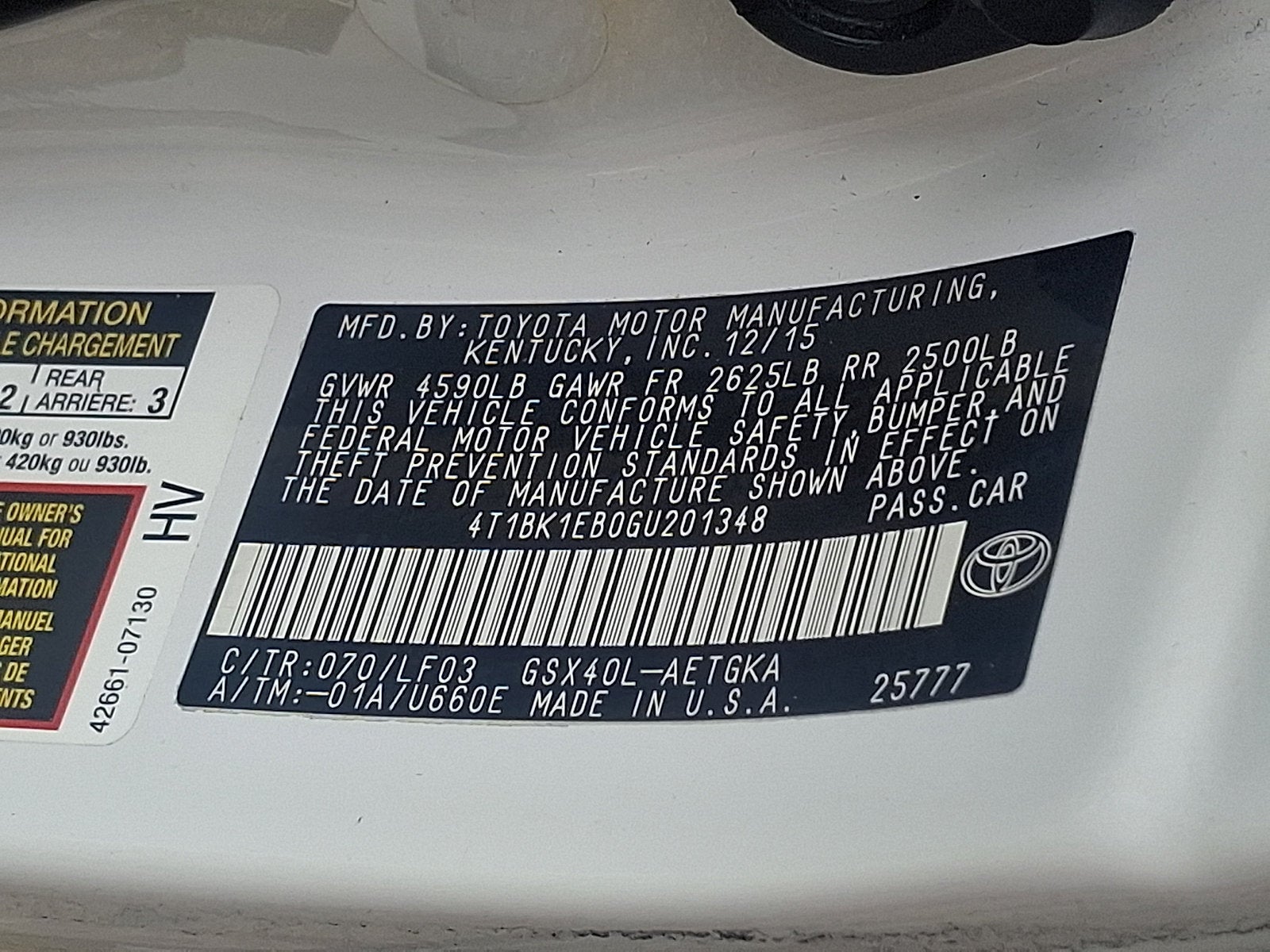 2016 Toyota Avalon XLE Premium