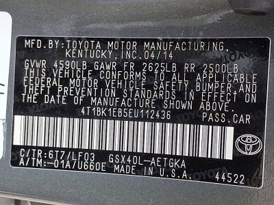 2014 Toyota Avalon XLE