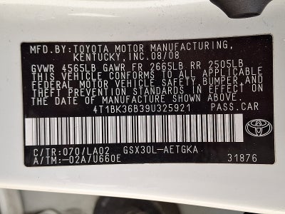 2009 Toyota Avalon XLS