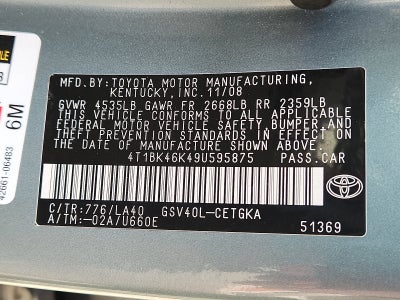 2009 Toyota Camry LE