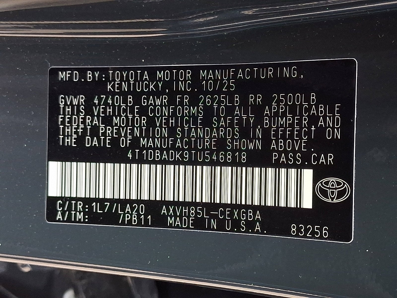 2026 Toyota Camry XLE
