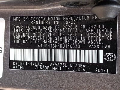 2024 Toyota Camry XLE