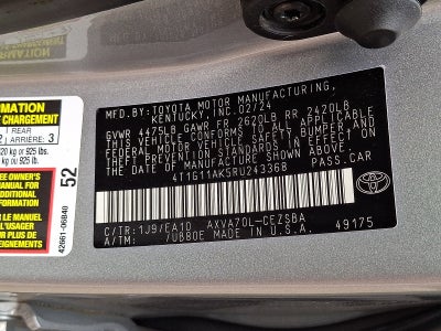 2024 Toyota Camry SE