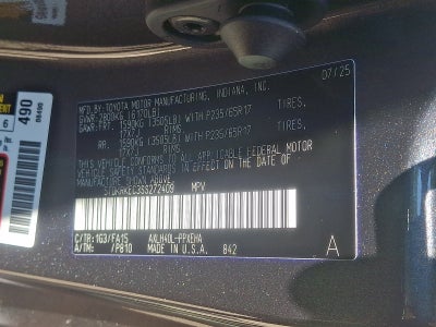 2025 Toyota Sienna LE