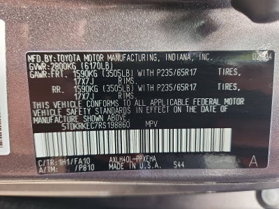 2024 Toyota Sienna LE