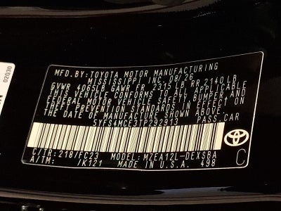 2026 Toyota Corolla SE