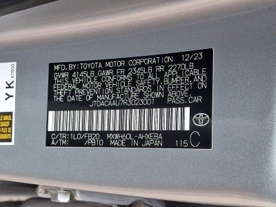 2024 Toyota Prius LE