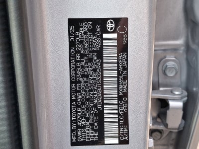 2025 Toyota Prius LE