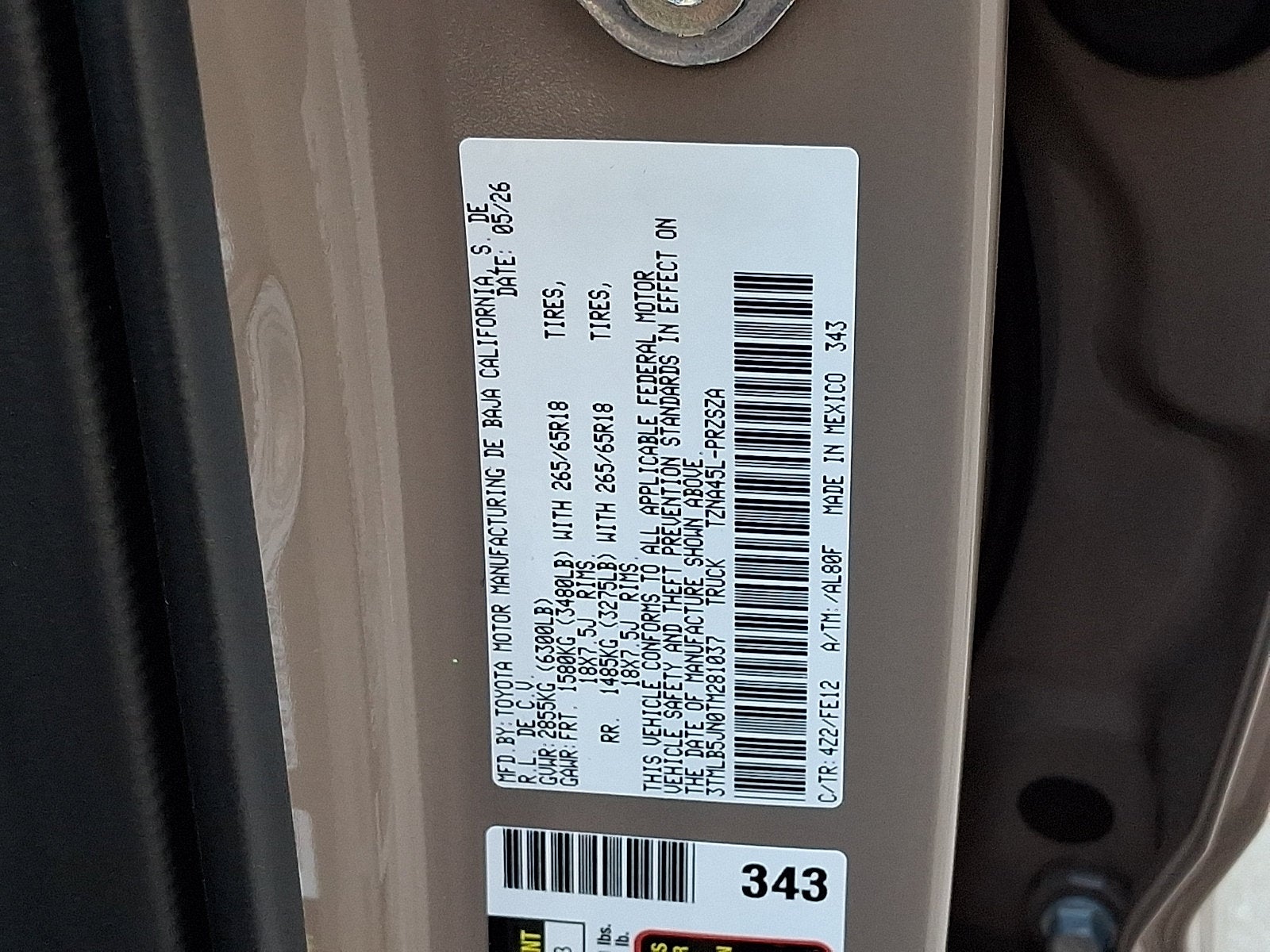 2026 Toyota Tacoma TRD Sport
