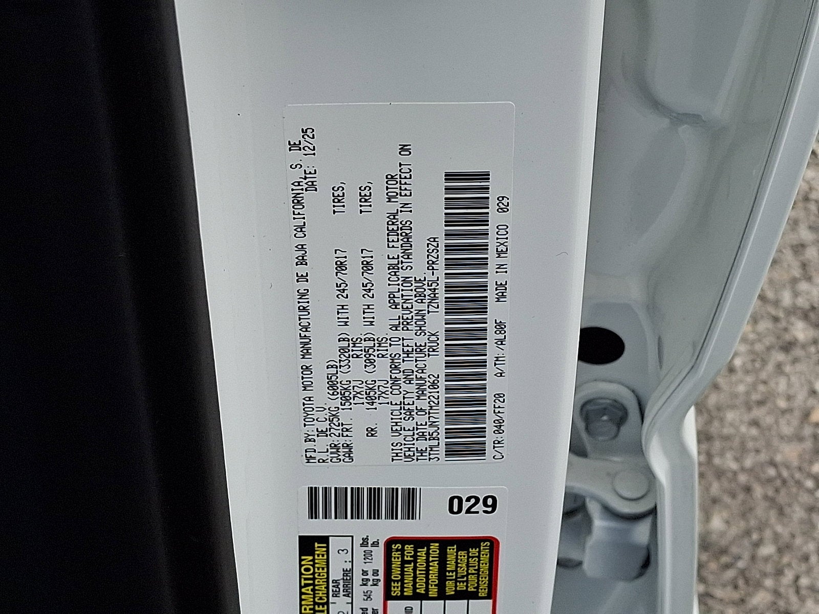 2026 Toyota Tacoma SR5