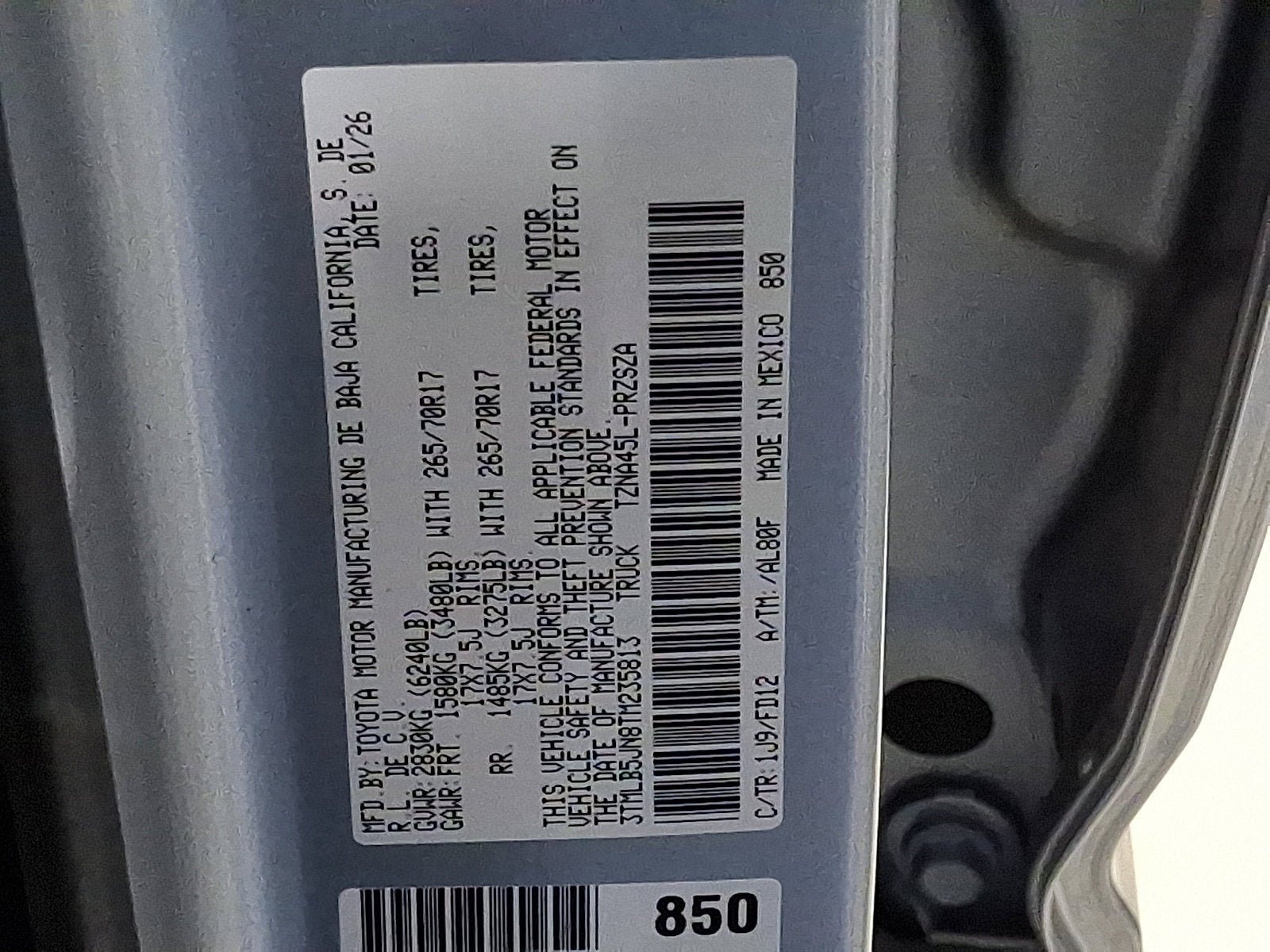 2026 Toyota Tacoma TRD Off-Road