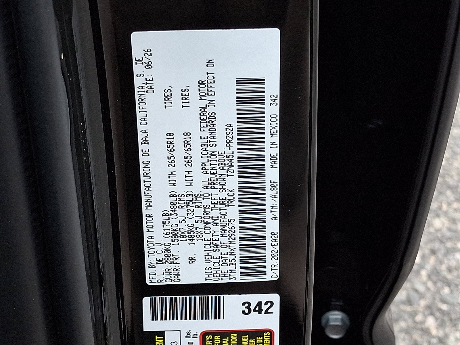 2026 Toyota Tacoma TRD Sport