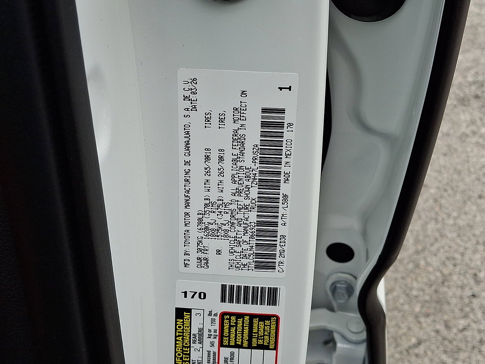 2026 Toyota Tacoma i-FORCE MAX Tacoma TRD Pro
