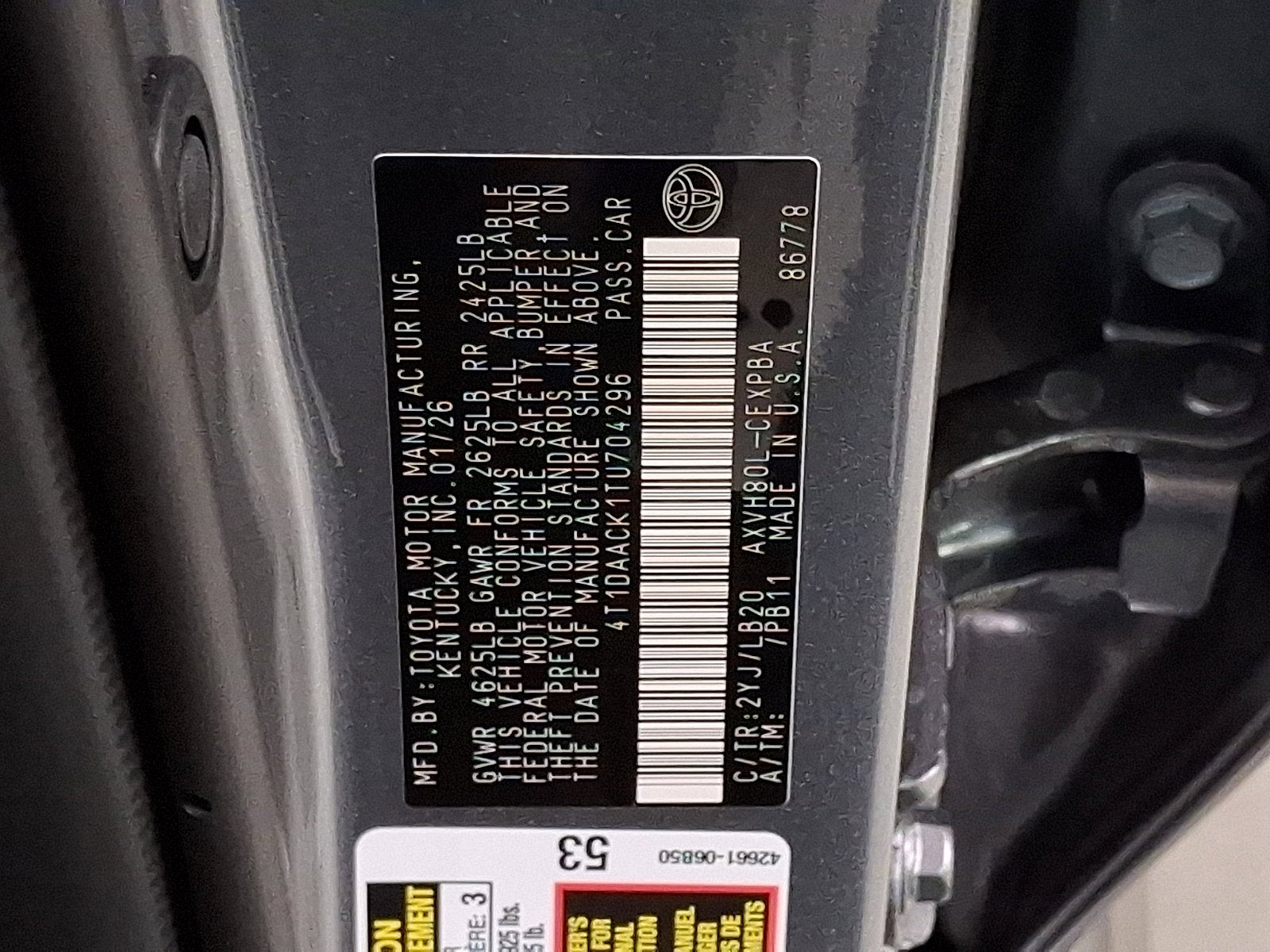 2026 Toyota Camry XSE