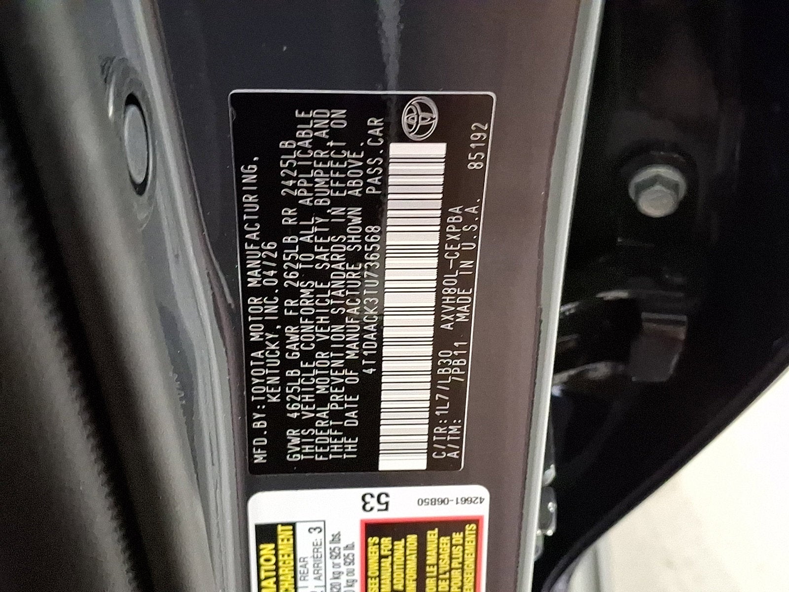2026 Toyota Camry XSE