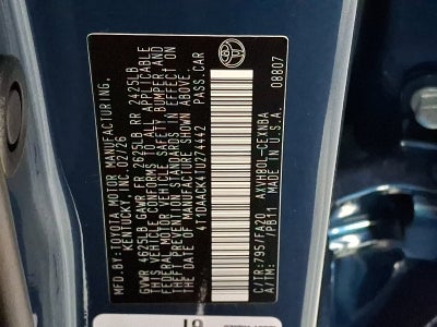 2026 Toyota Camry LE