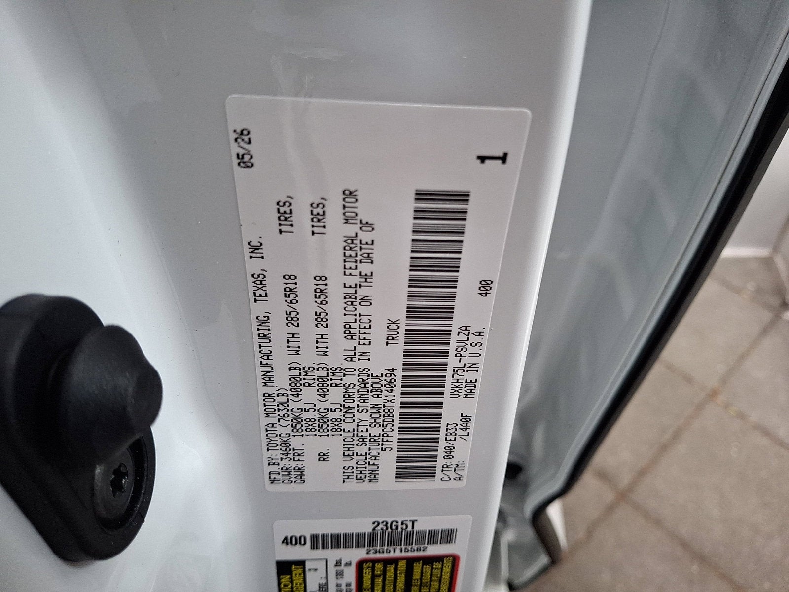 2026 Toyota Tundra i-FORCE MAX TRD Pro