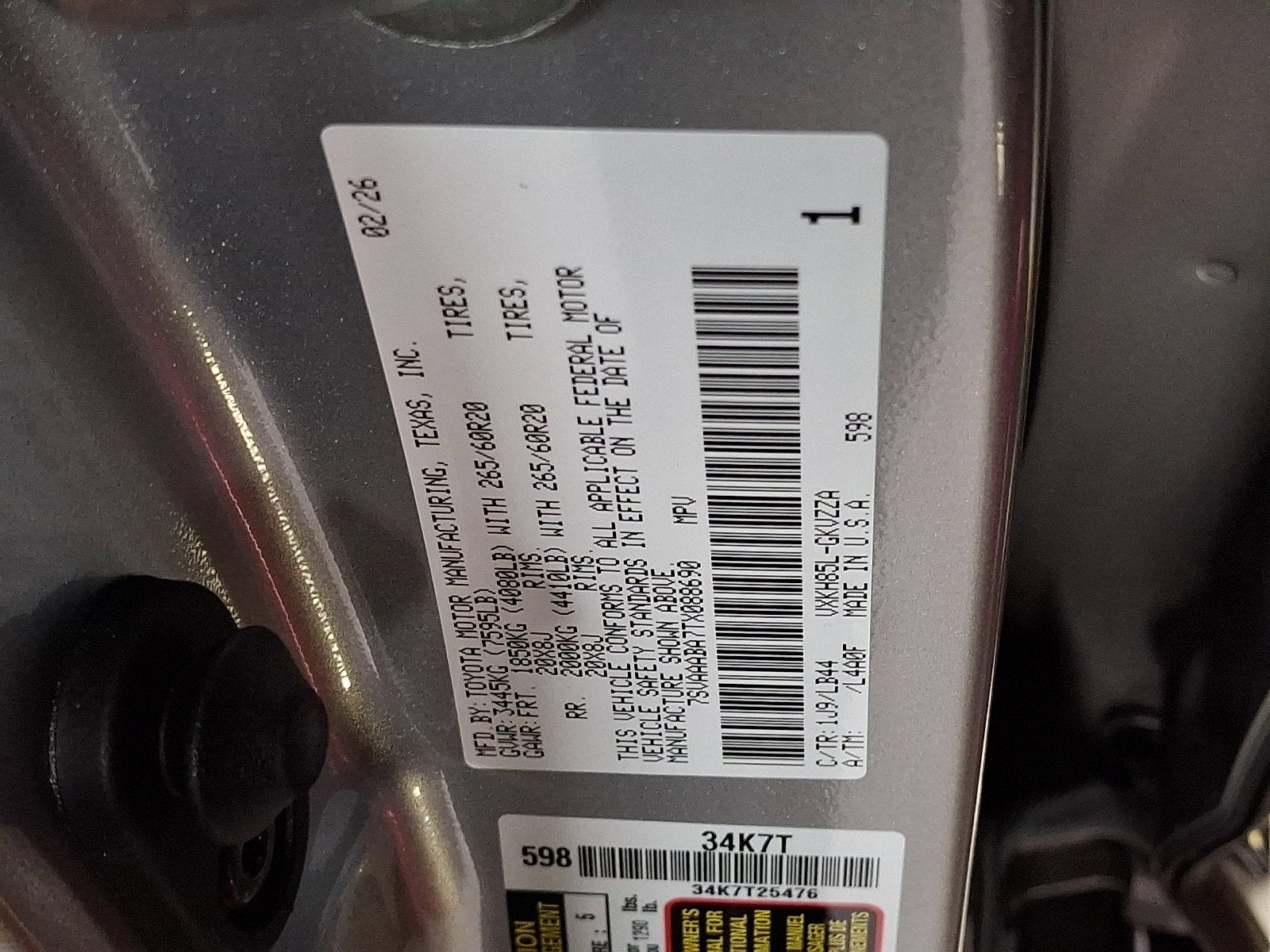 2026 Toyota Sequoia 1794 Edition