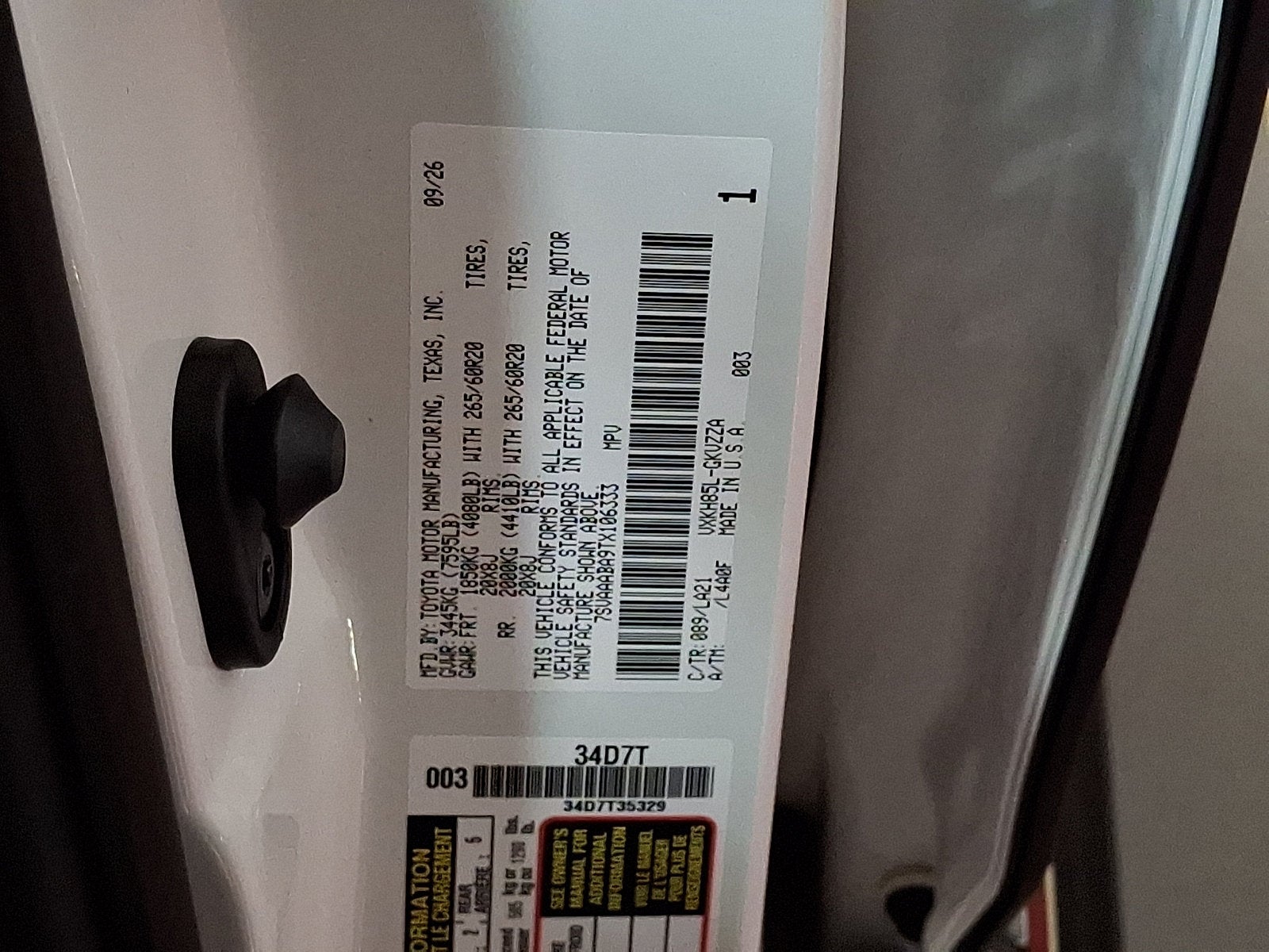 2026 Toyota Sequoia Platinum