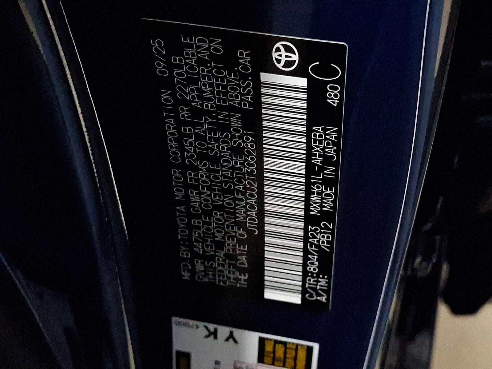 2026 Toyota Prius Plug-in Hybrid SE