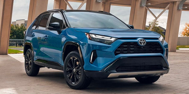 A trim level option of the 2025 Toyota RAV4 Hybrid in Ardmore, PA