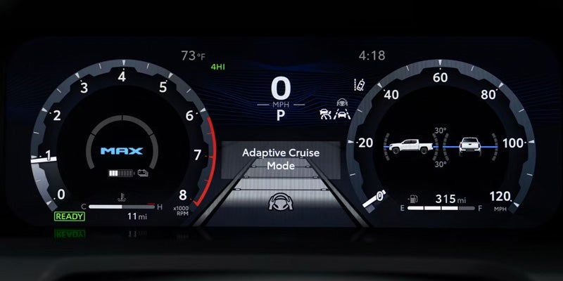 The safety features in the 2025 Toyota Tacoma in Ardmore, PA