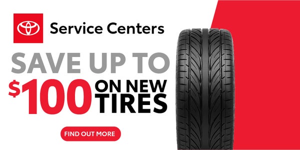 Save up to $100 on New Tires