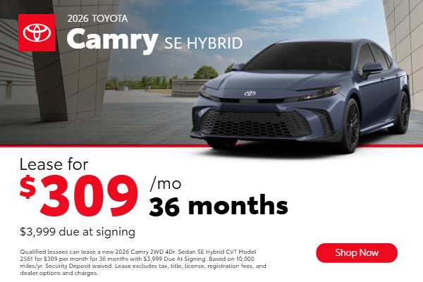 2026 Toyota Camry SE Hybrid