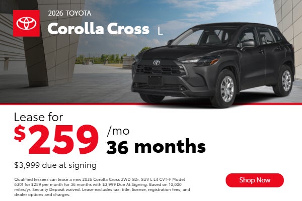 2026 Toyota Corolla Cross L