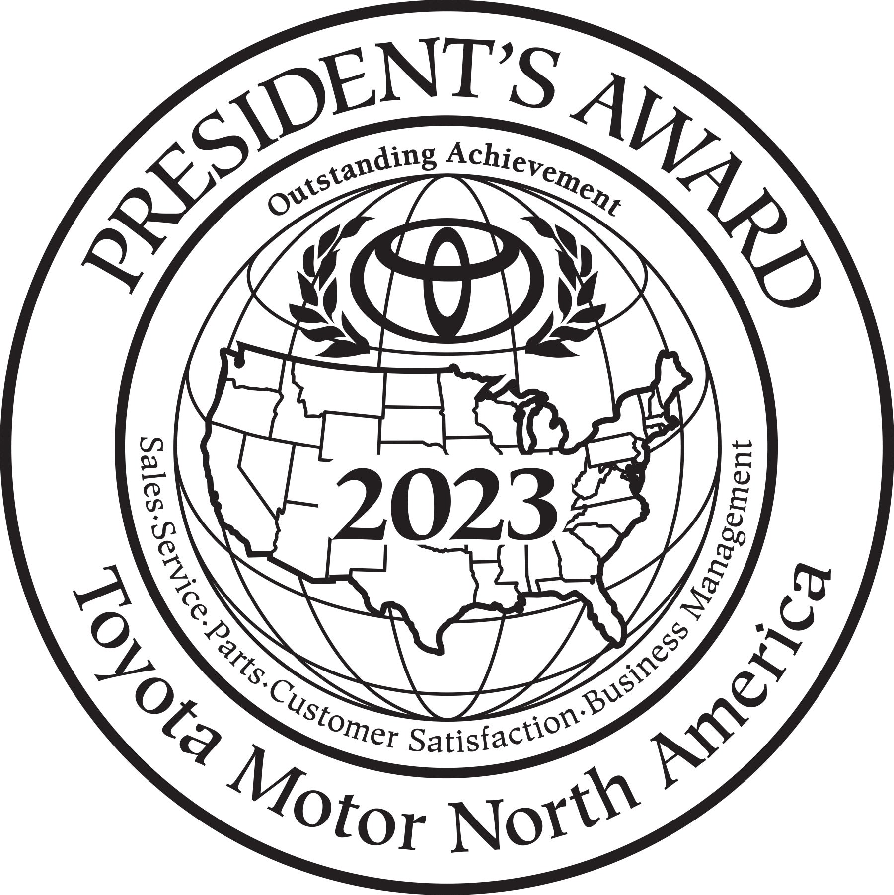President Award Logo